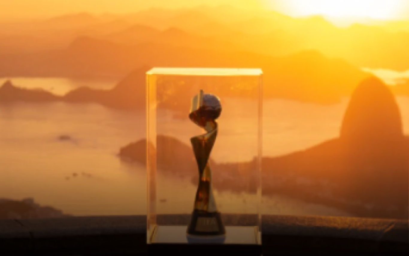 Troféu da Copa do Mundo Feminina.