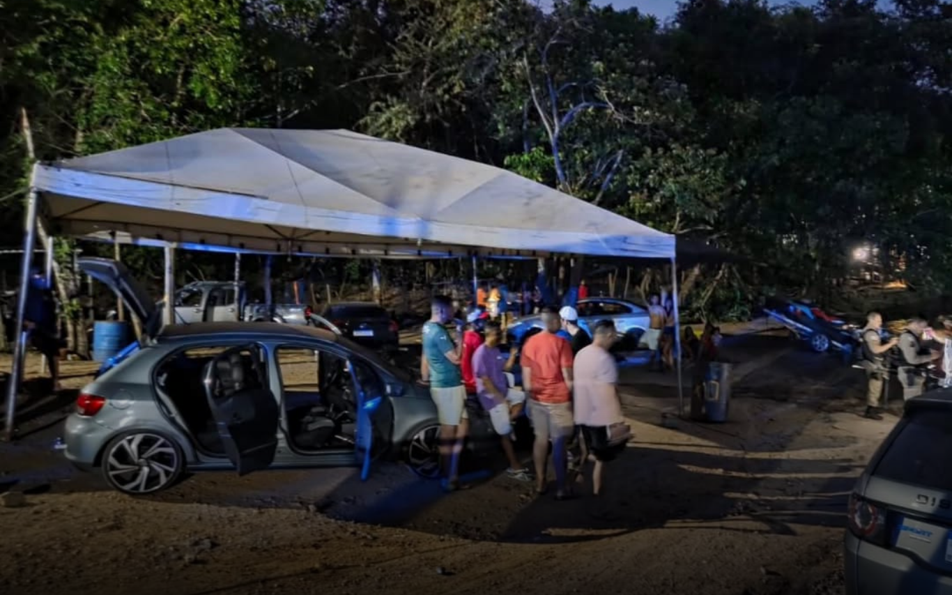 Imagem do local onde ocorreu a operação.