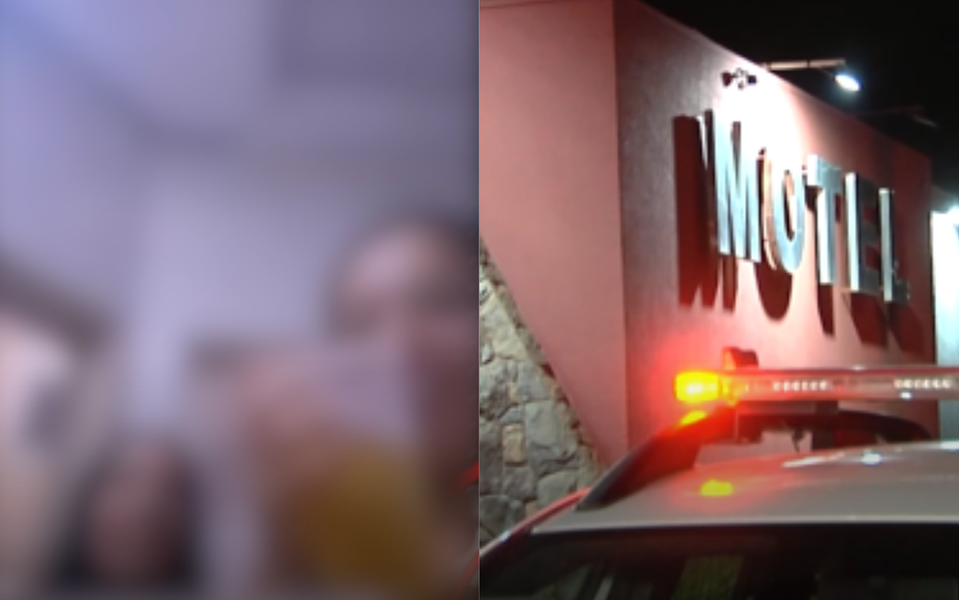Reprodução de vídeo de "festa" entre as suspeitas de homicídio em motel de Uberlândia.
