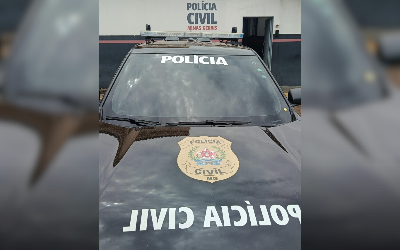 Viatura da Polícia Civil de Minas Gerais.