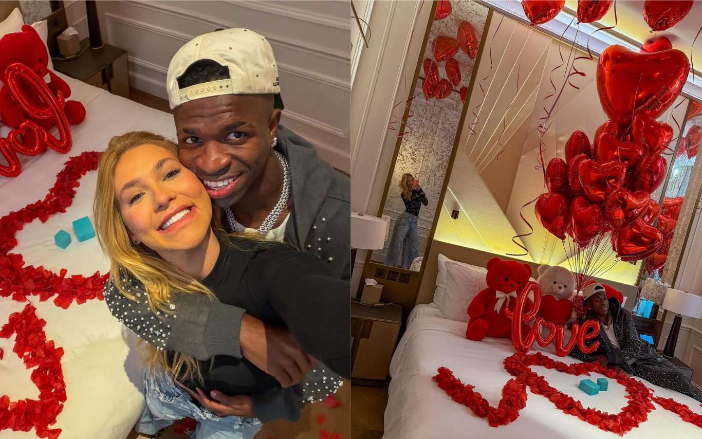 Publicação do casal em que o namoro é assumido.