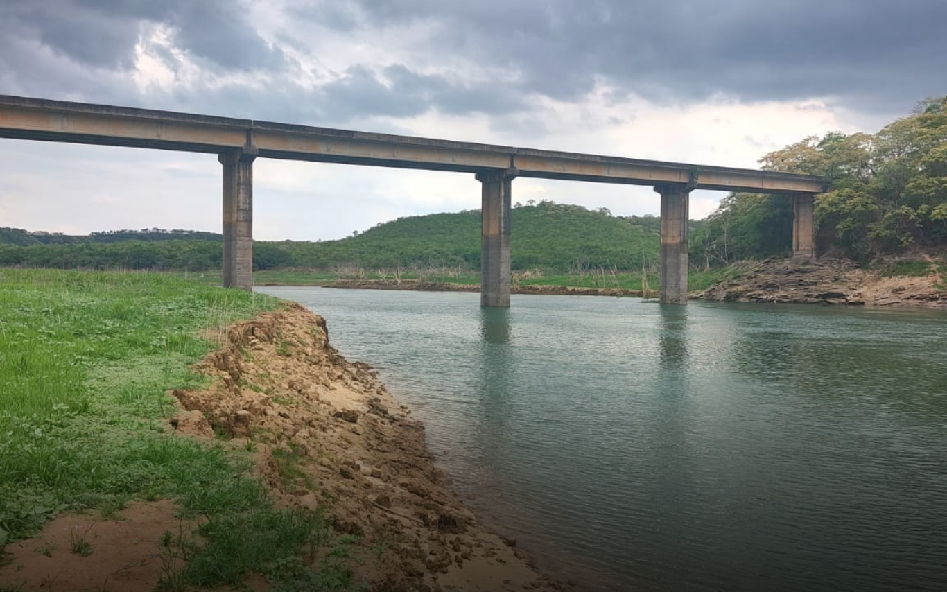 Imagem do local onde ocorreu o acidente e posterior afogamento.