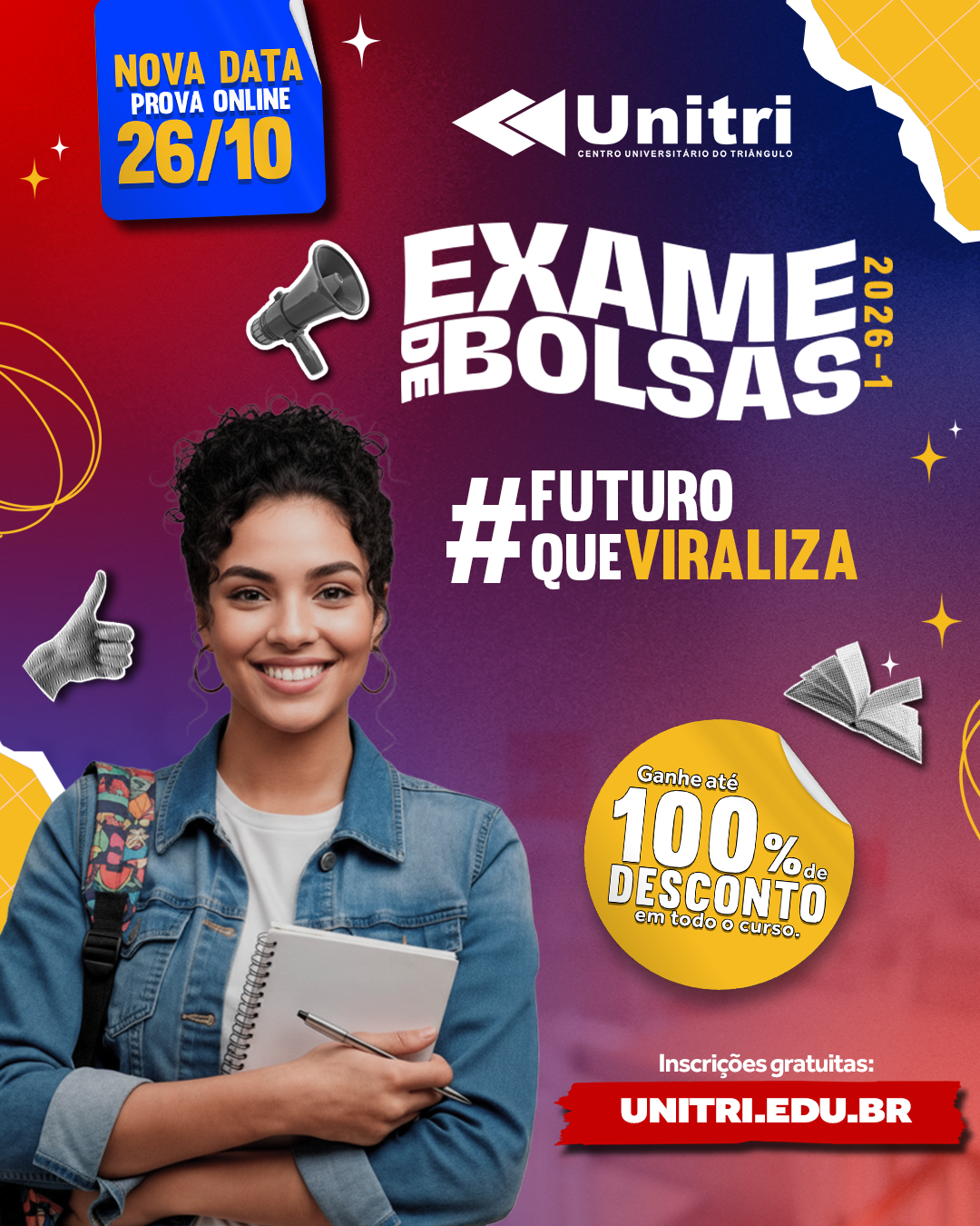 Informe publicitário Unitri.