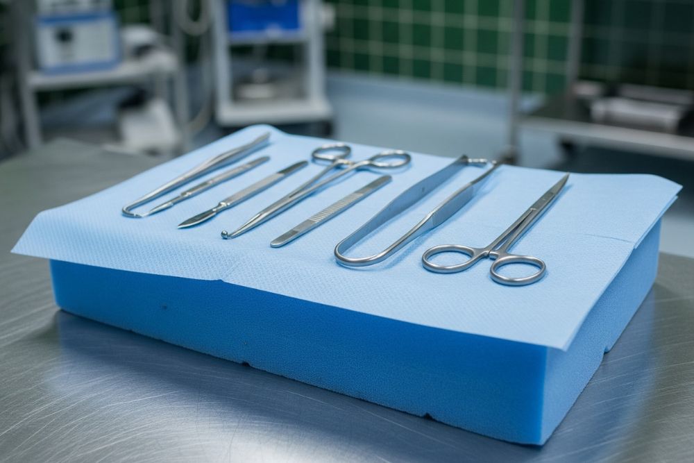 Instrumentos de cirurgia.