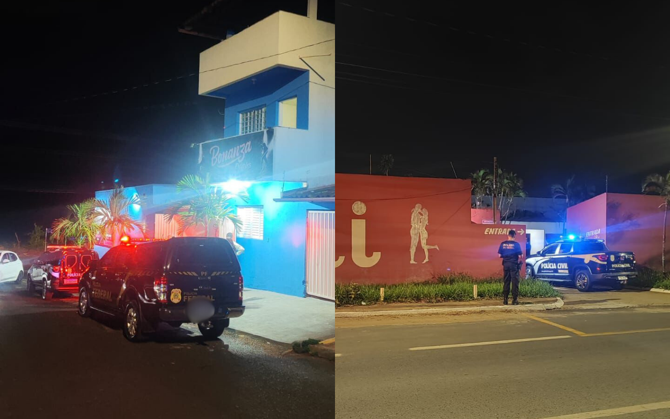 Operação em andamento