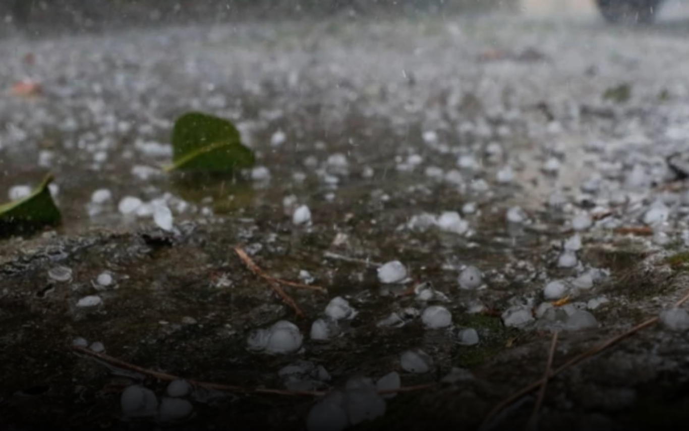 Granizo pode atingir dezenas de cidades de Minas