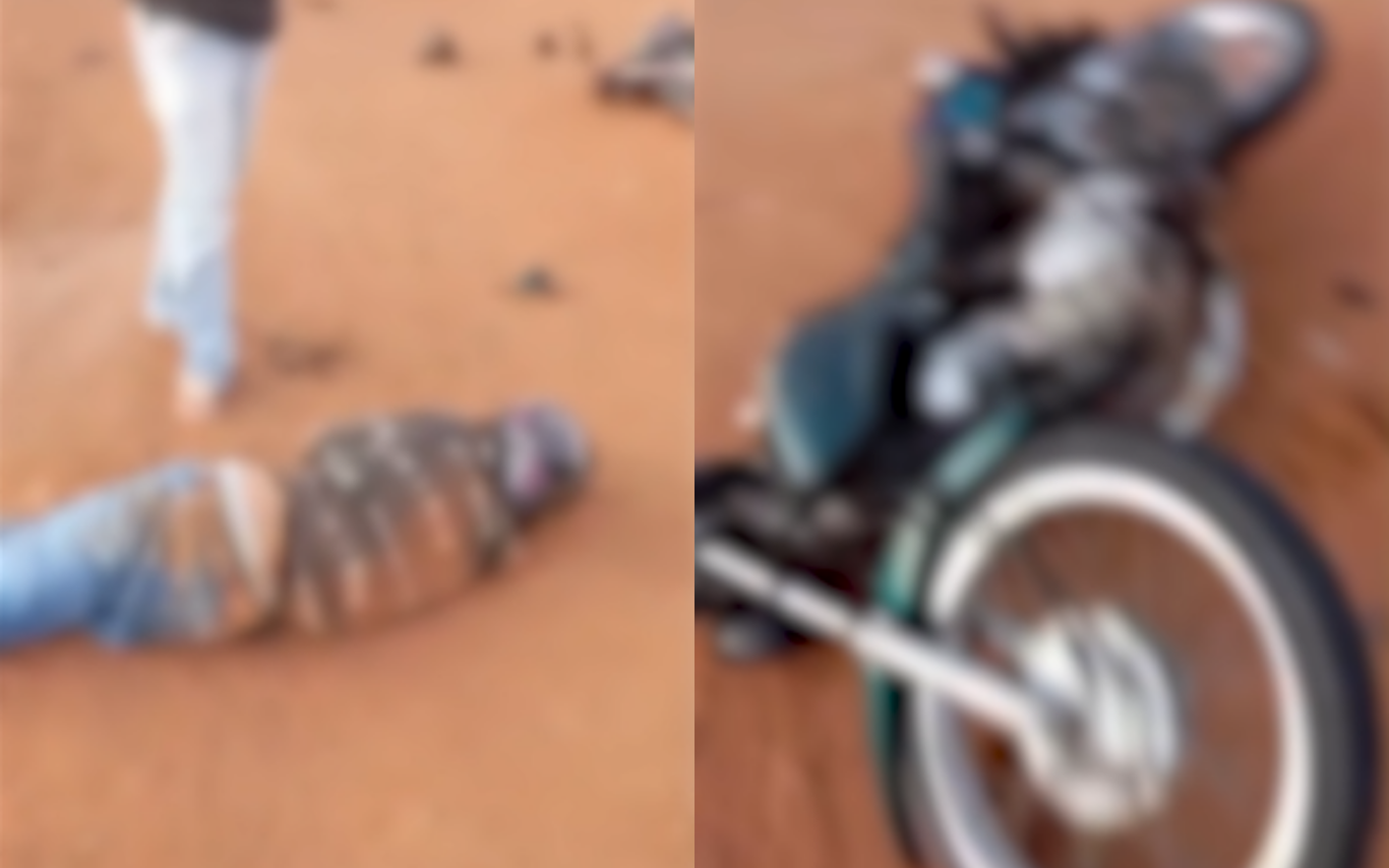 Imagens do local do acidente.