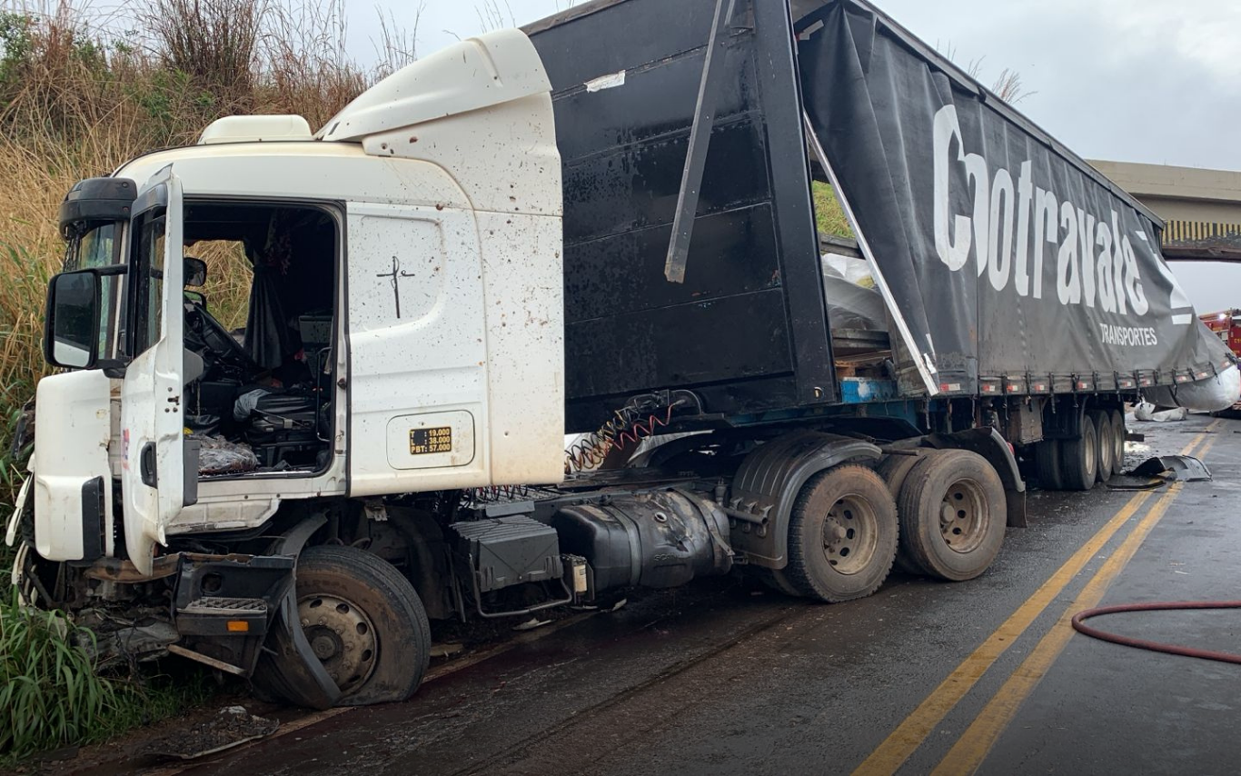 Imagem do local do acidente.