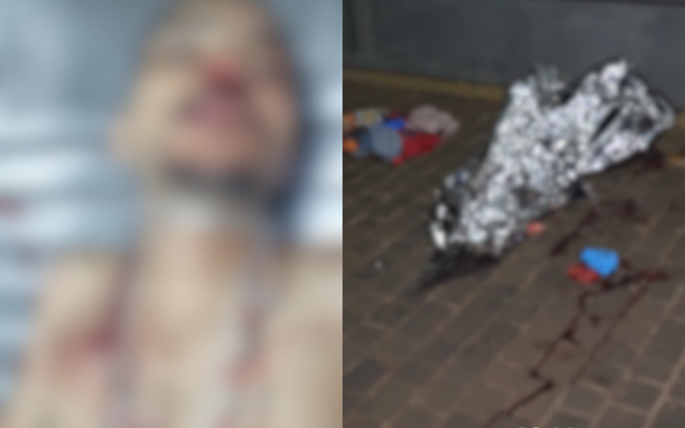 Suspeito morto no local da tentativa de assalto.