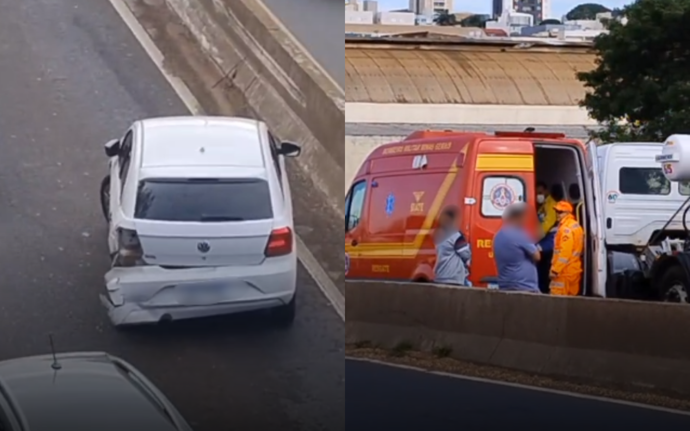 Imagens do local do acidente/agressão.