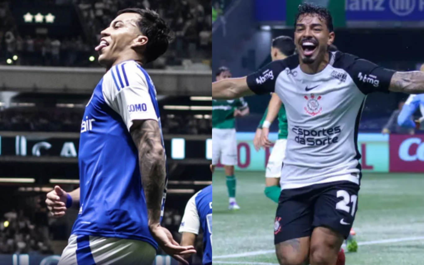 Kaio Jorge (Cruzeiro) e Matheus Bidu (Corinthians)