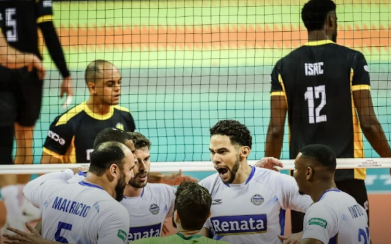 Vôlei Renata vence Praia Clube pelo Mundial Masculino de Clubes de Vôlei