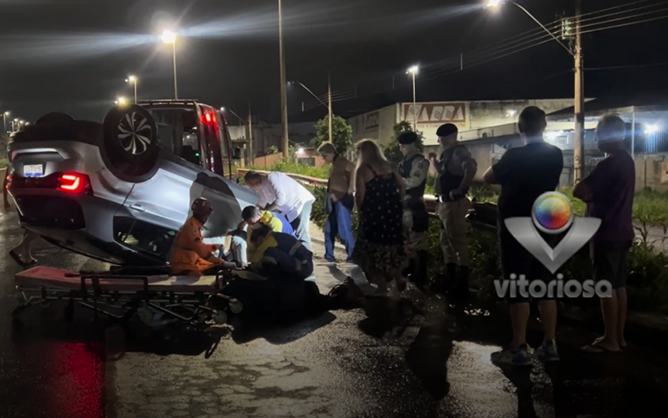 Local do acidente na BR-365, em Uberlândia.