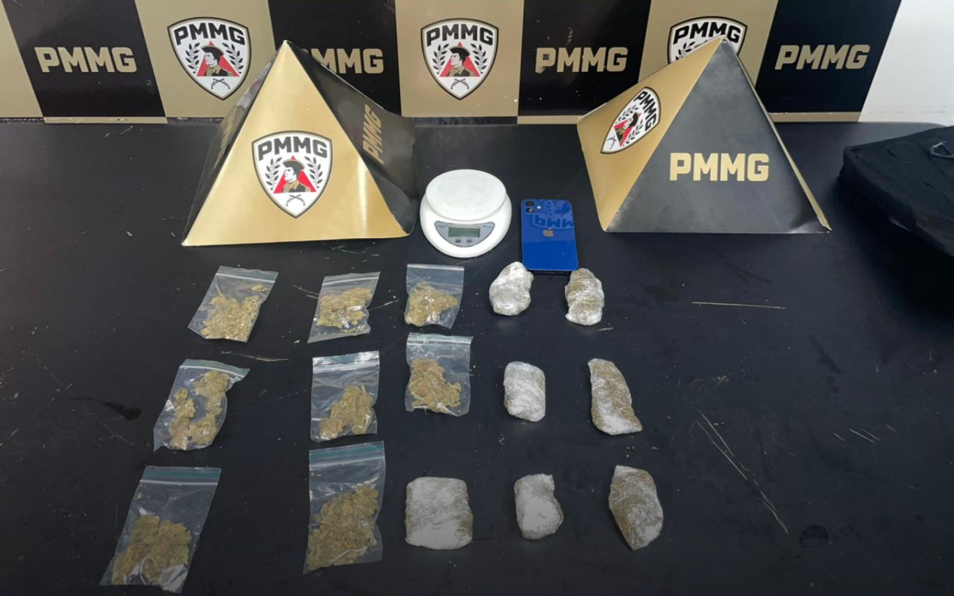 Itens apreendidos durante Operação Natalina.