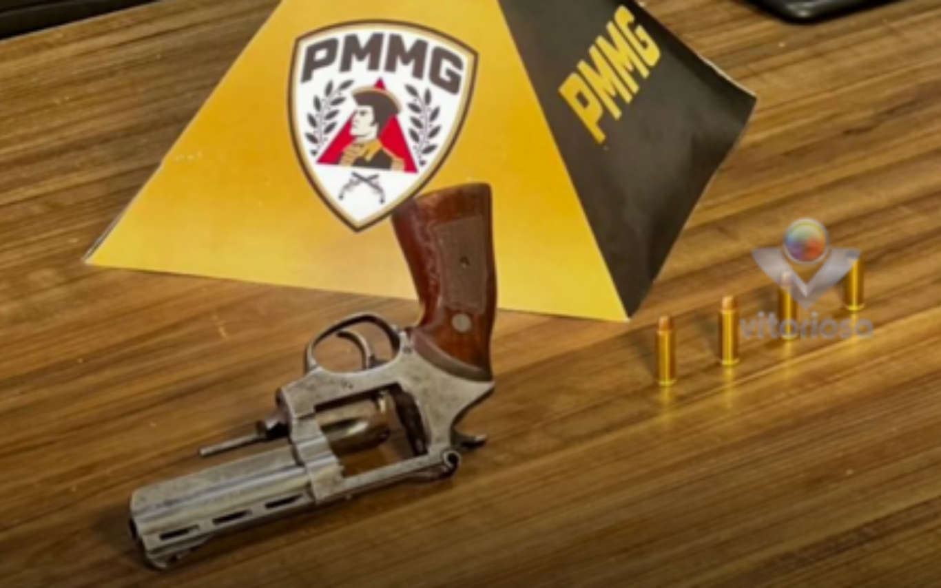 Arma utilizada no crime em Centralina.