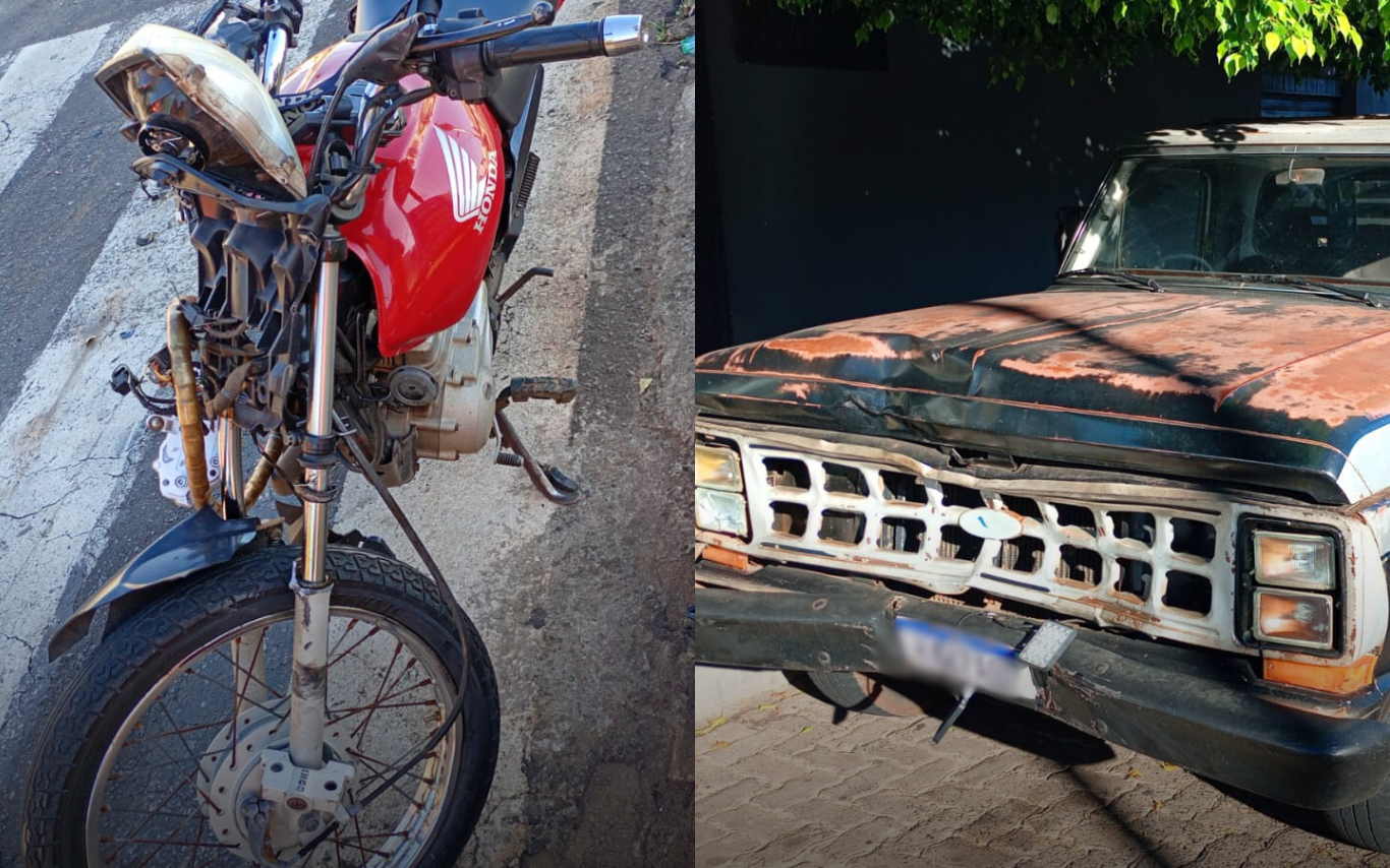 Veículos envolvidos no acidente