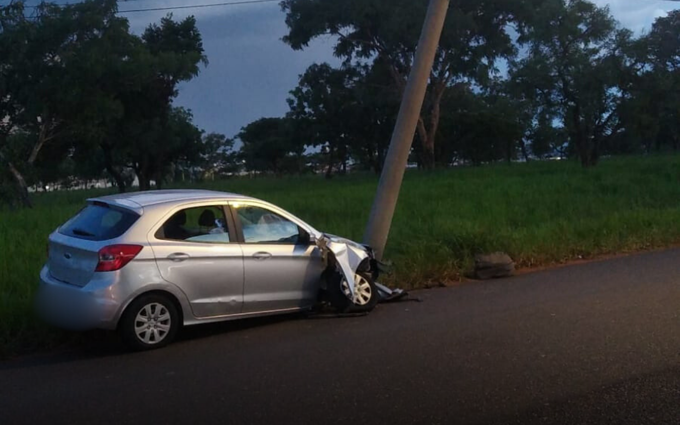 Imagem do local do acidente.