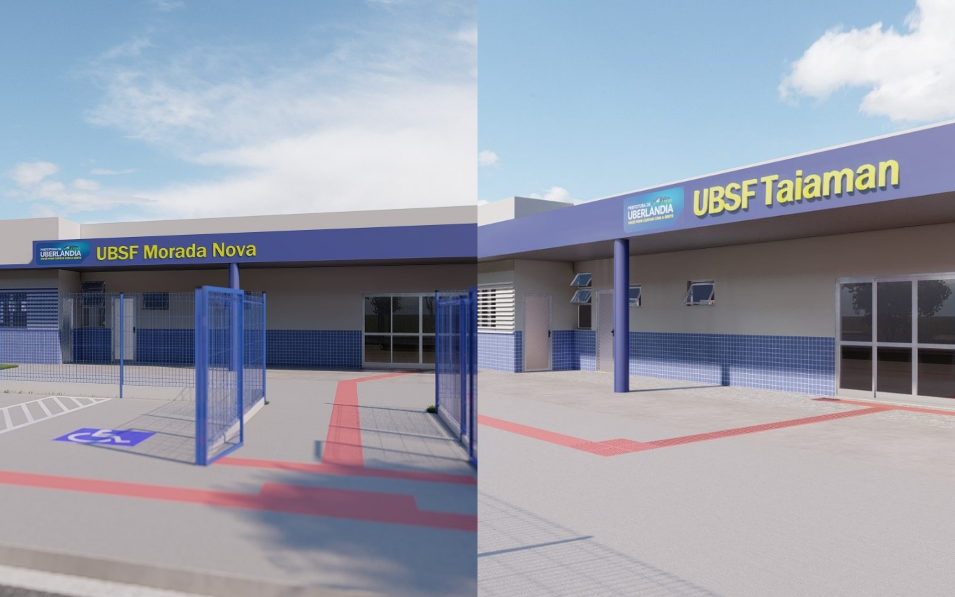 Conceito das obras finalizadas das UBSFs Morada Nova e Taiaman