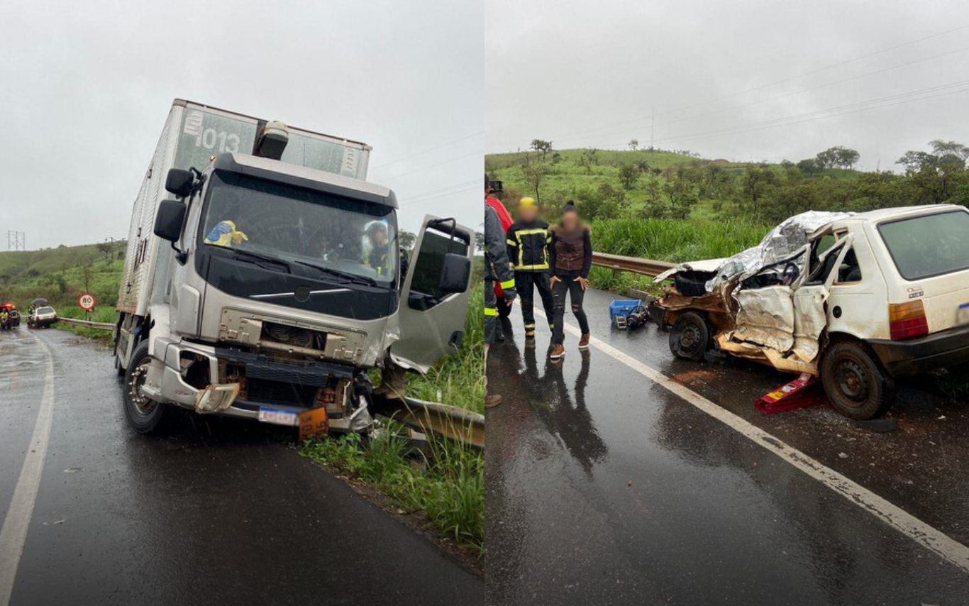 Acidente fatal em Patos de Minas.