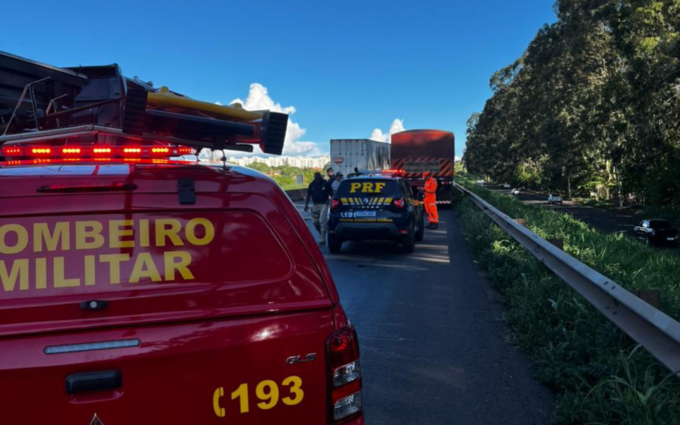 Acidente fatal na BR-050