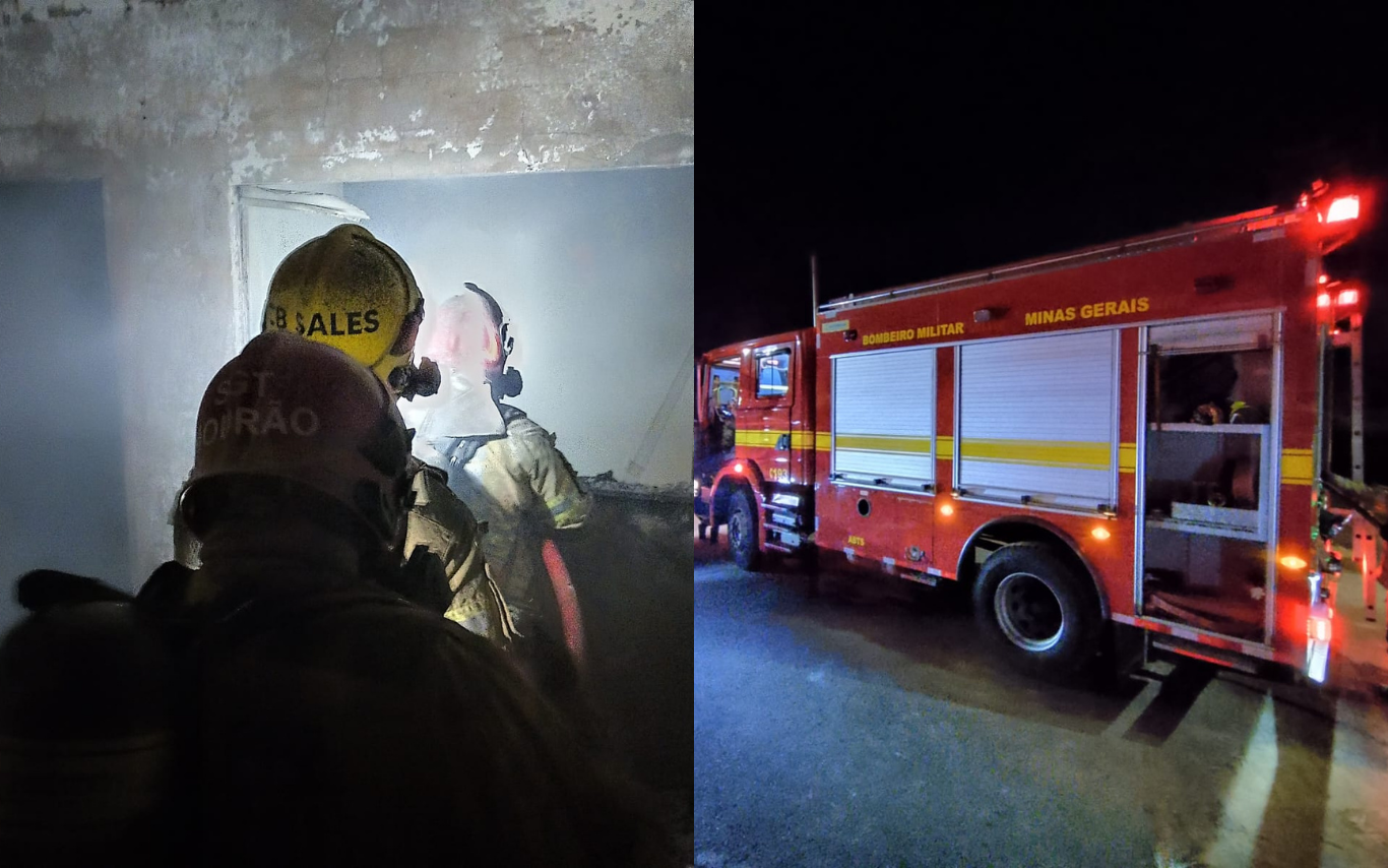 Incêndio em residência do Shopping Park