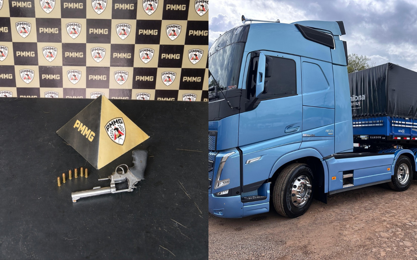 Roubo em carreta na LMG-503