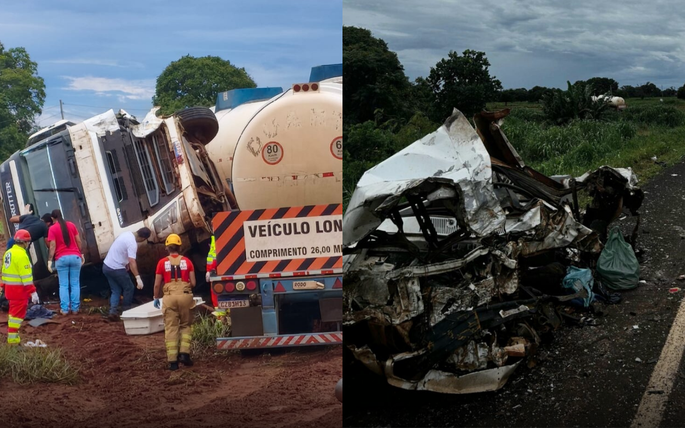 Acidente em Santa Vitória
