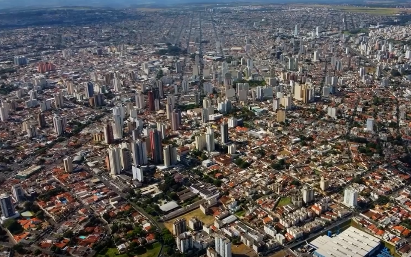 Vista aérea de Uberlândia