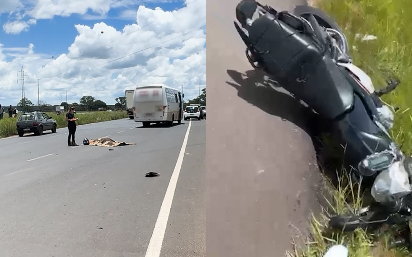 Acidente fatal no Anel Viário Oeste de Uberlândia