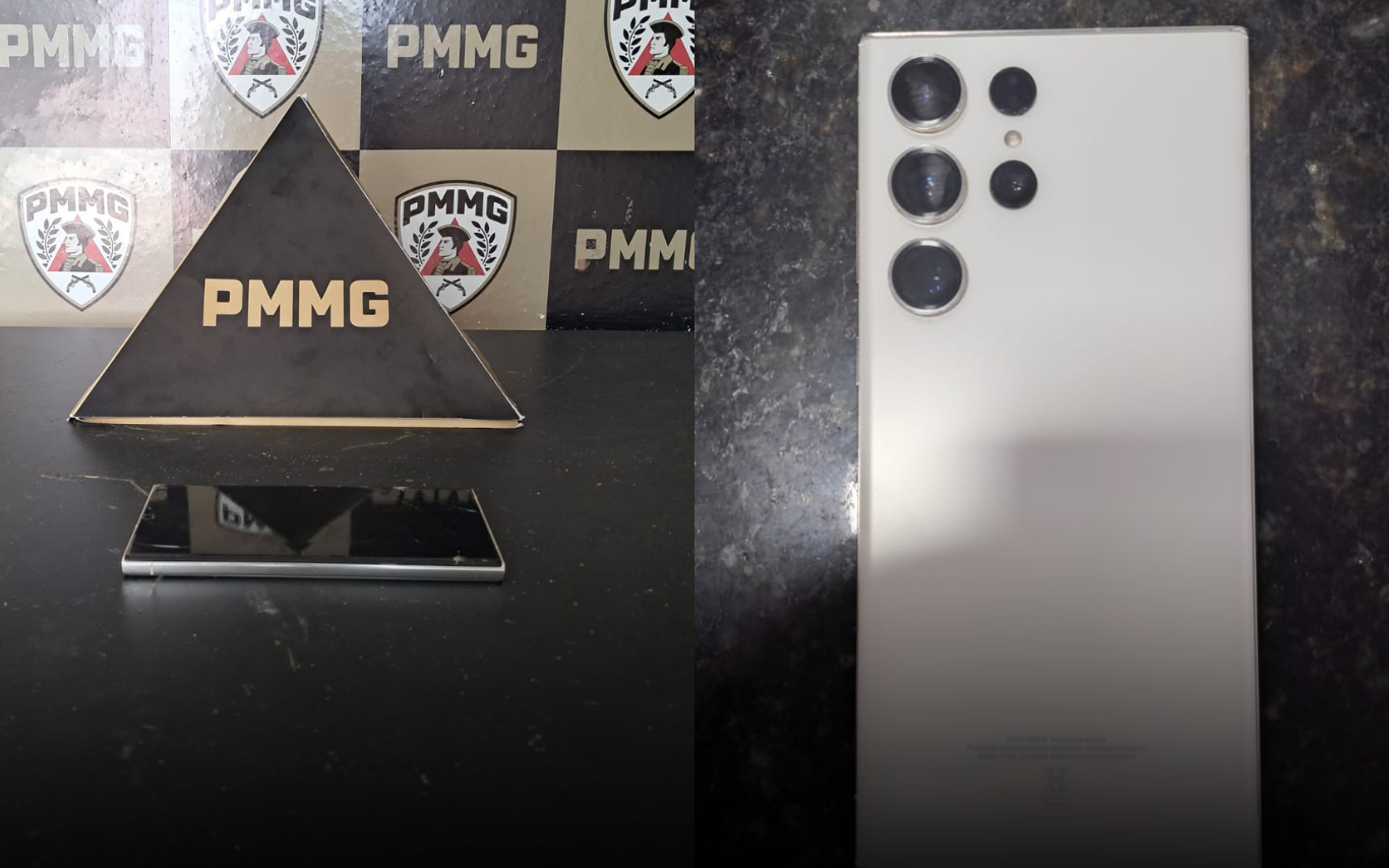 Celular recuperado após roubo no Jardim Brasília