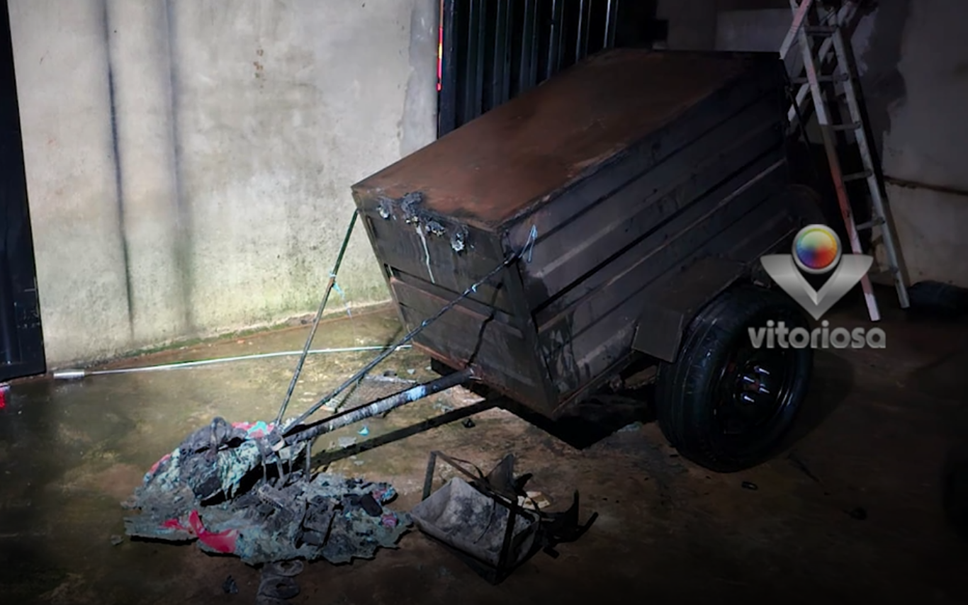 Incêndio em residência no Shopping Park