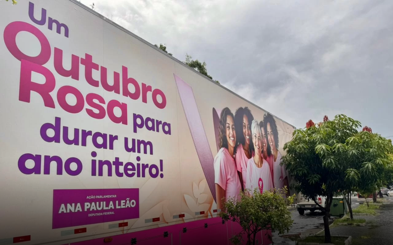 Unidade móvel da Carreta Linda Lifetech