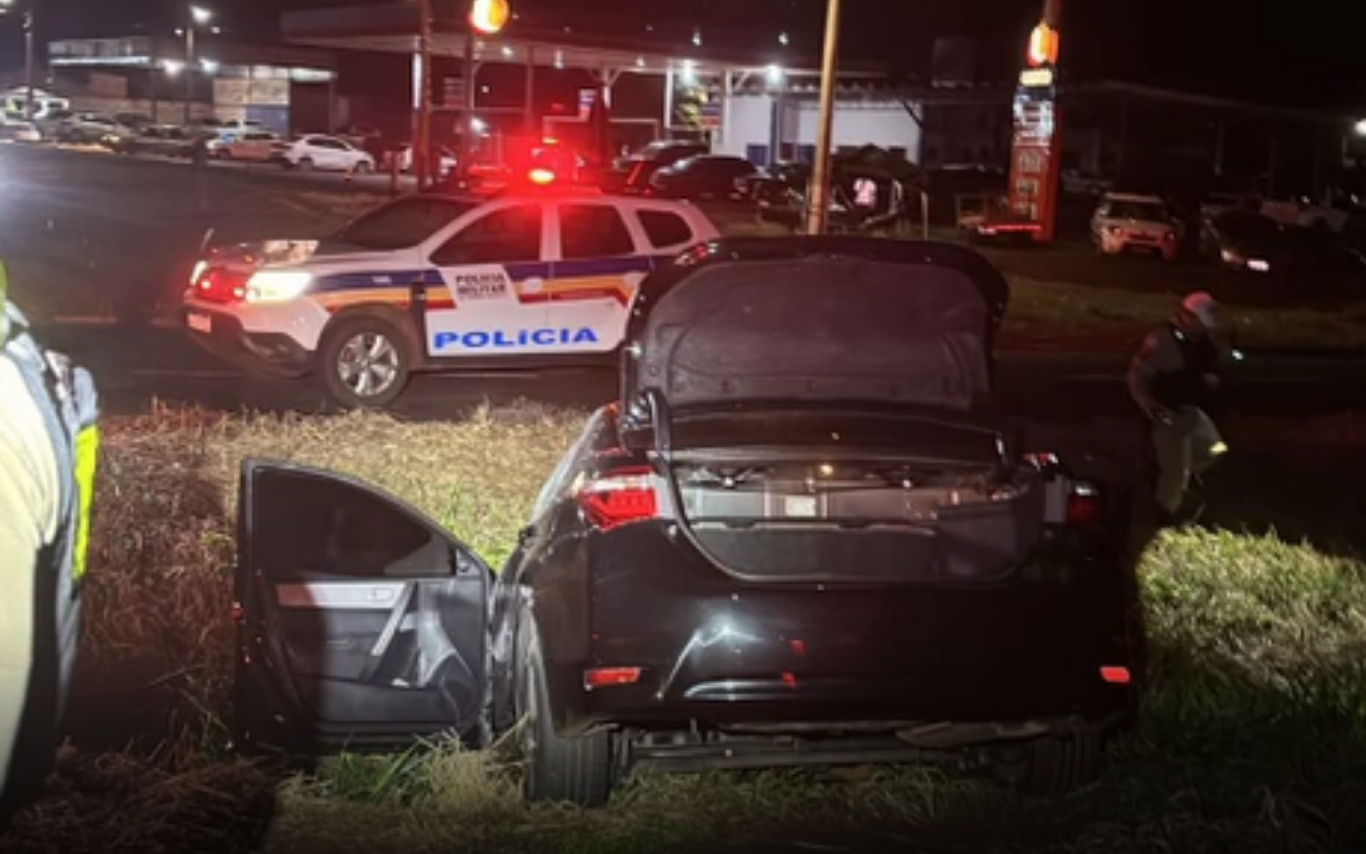 Apreensão de veículo após perseguição na MGC-497