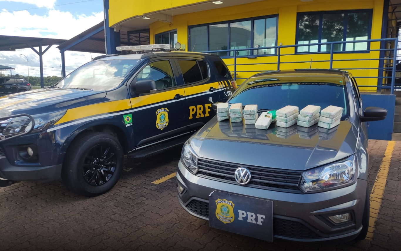 Pasta base de cocaína apreendida em Uberlândia