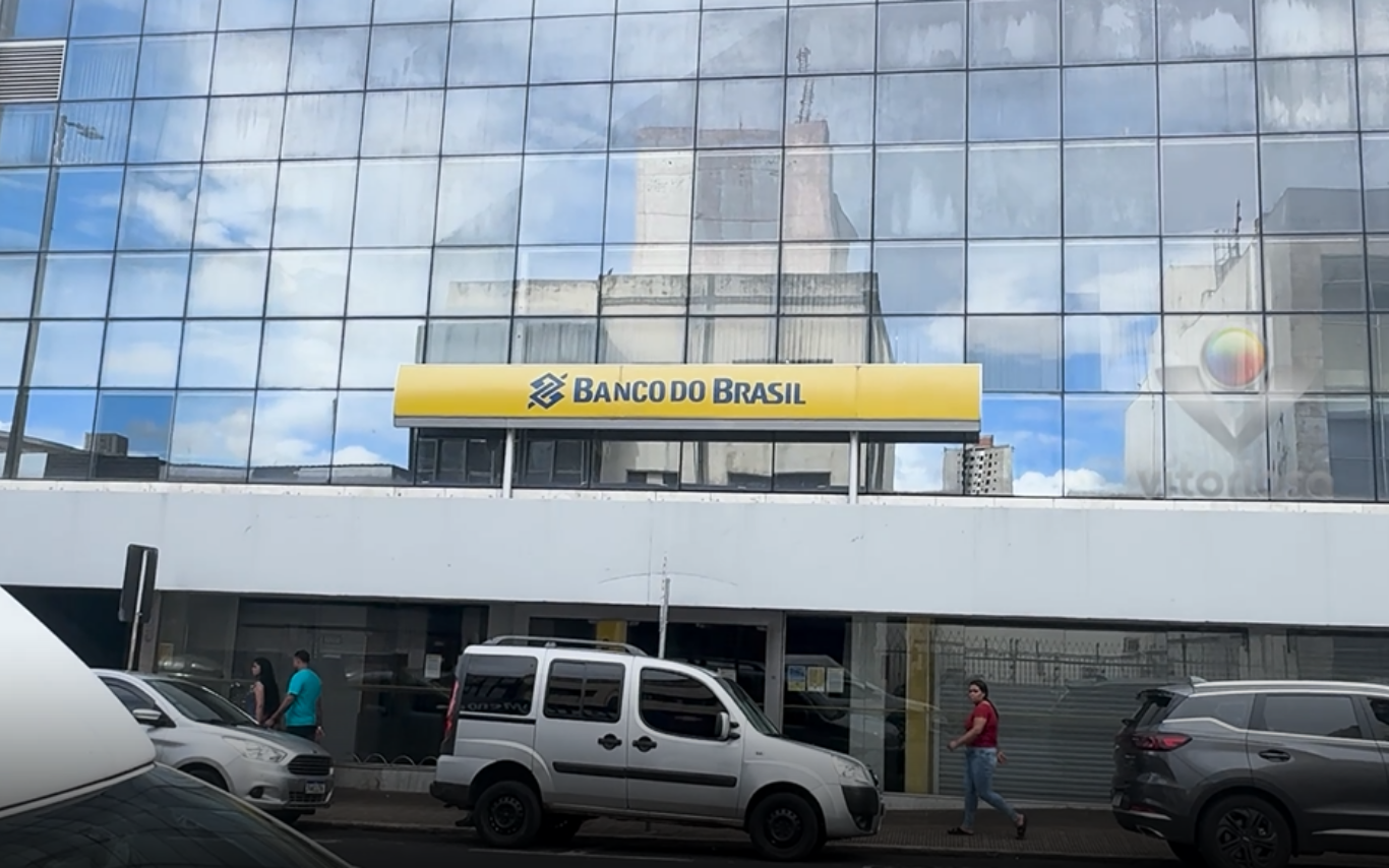 Agência bancária de Uberlândia onde ocorreu a ameaça de explosão