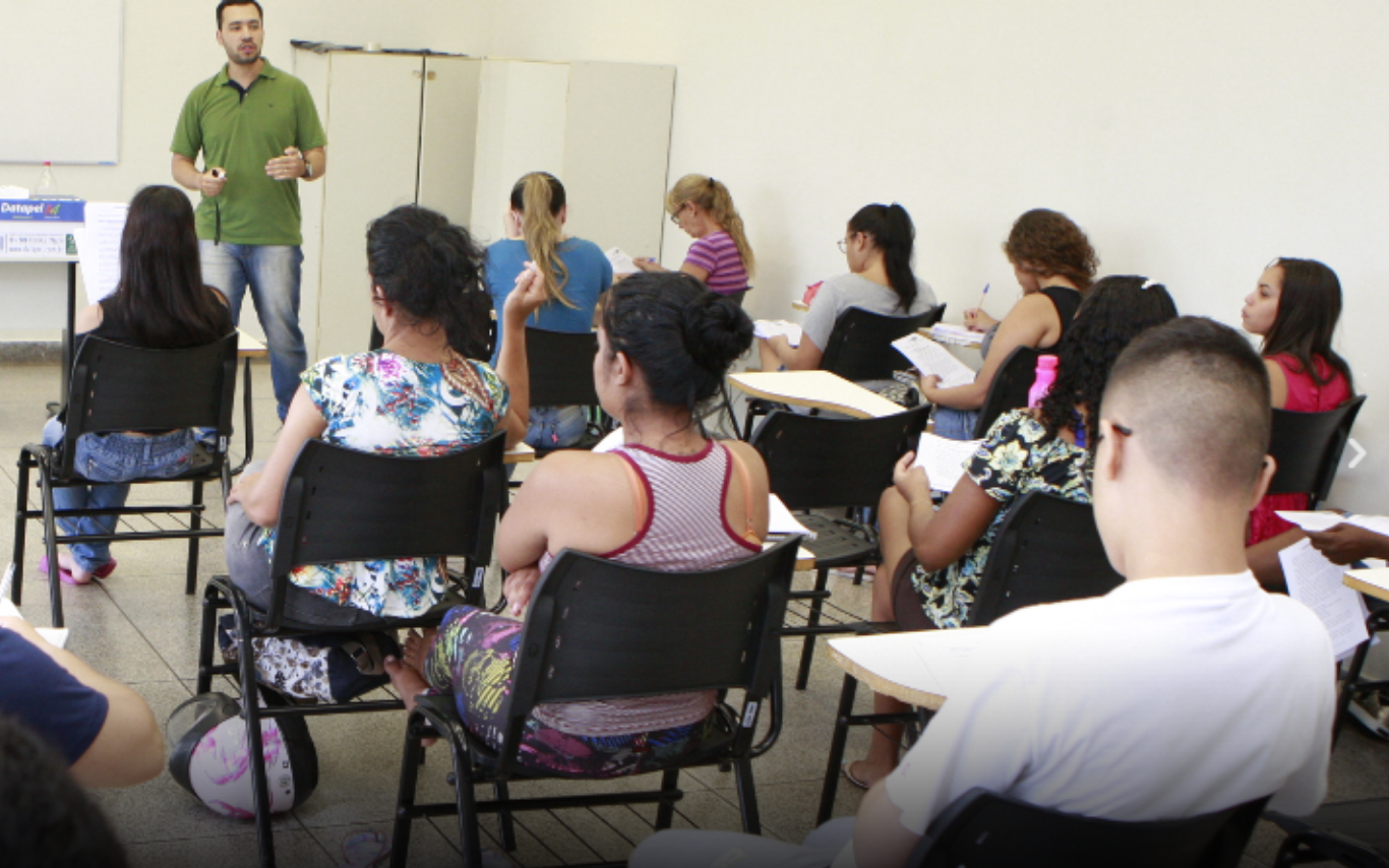 Cursos profissionalizantes gratuiutos da Prefeitura