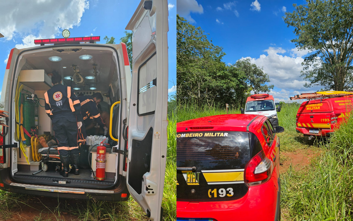 Tentativa de salvamento acaba em princípio de afogamento em Araguari