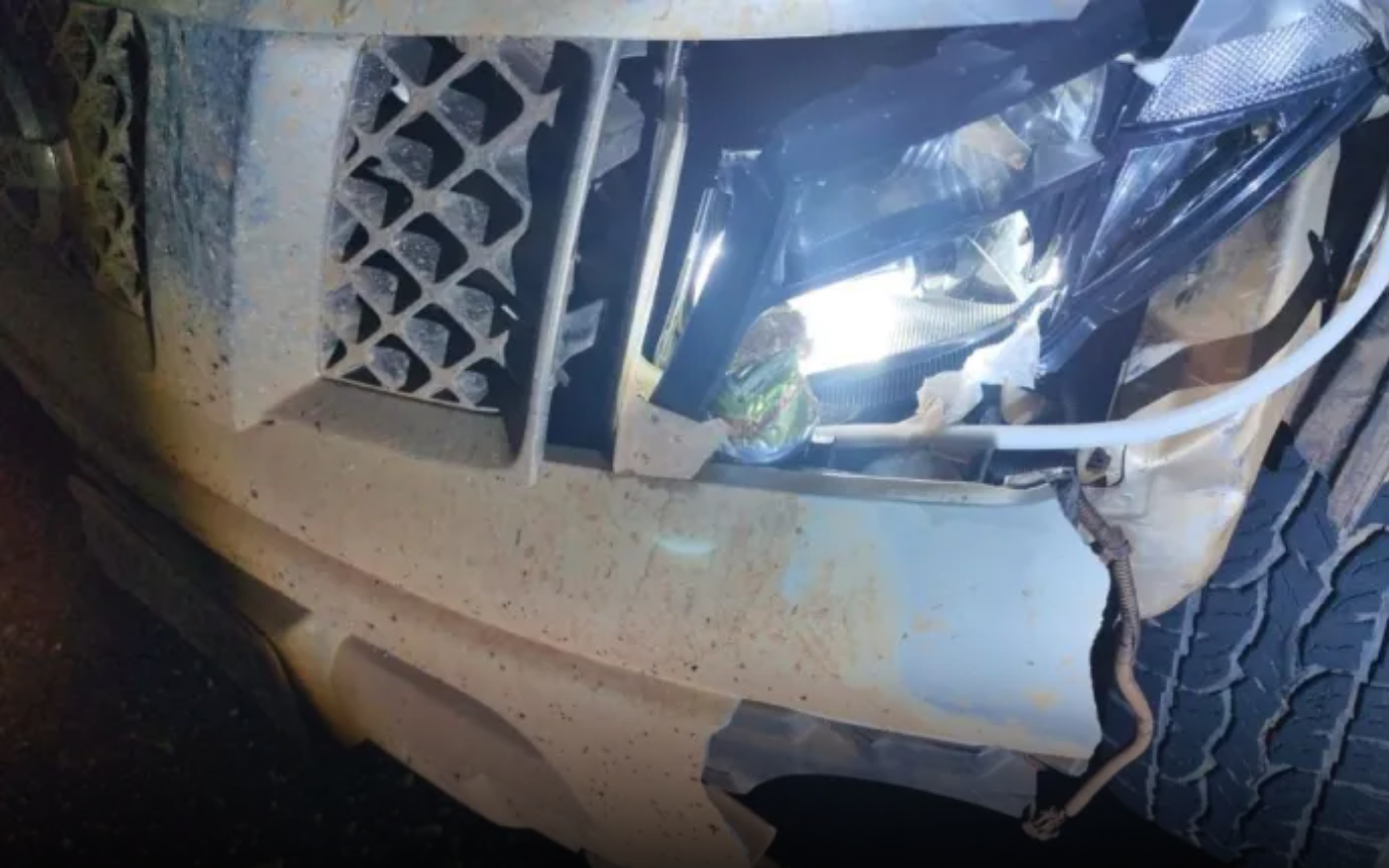 Caminhonete envolvida em acidente fatal na MGC-452