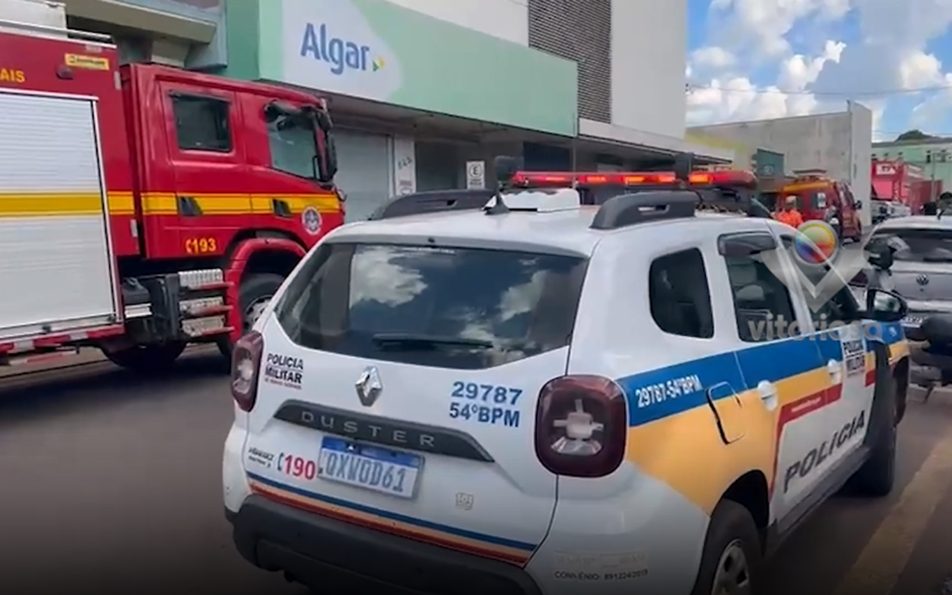 Corpo de Bombeiros e PM em Ituiutaba