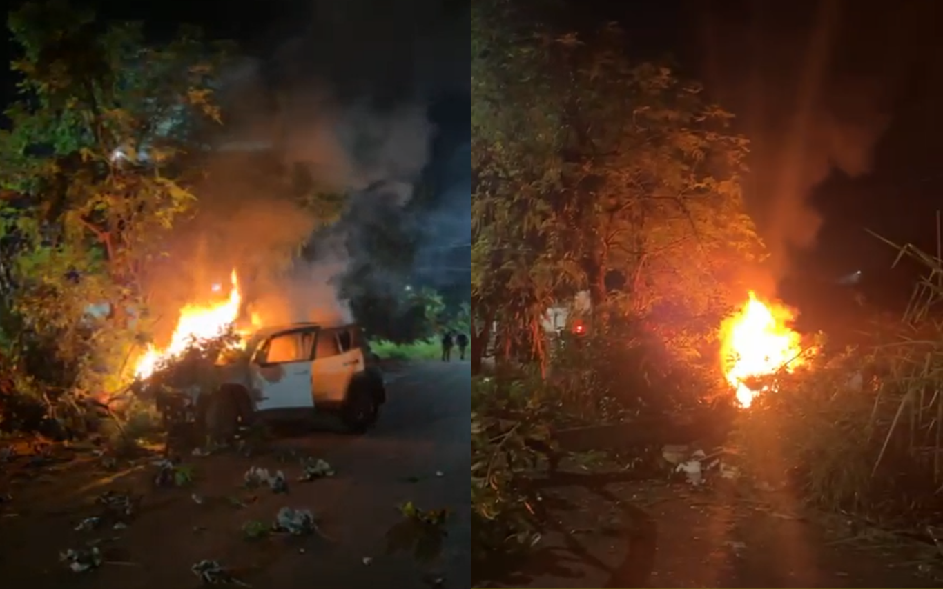 Perseguição em Uberaba com troca de tiros e acidente