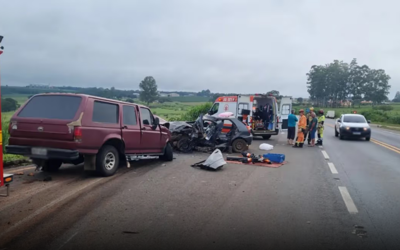 Acidente fatal na BR-365, em Patos de Minas