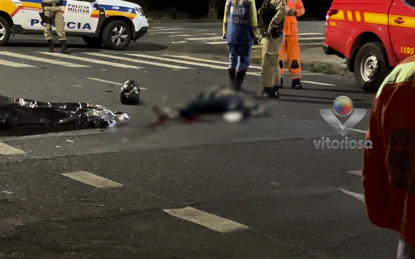 Acidente fatal no bairro Osvaldo Rezende, em Uberlândia