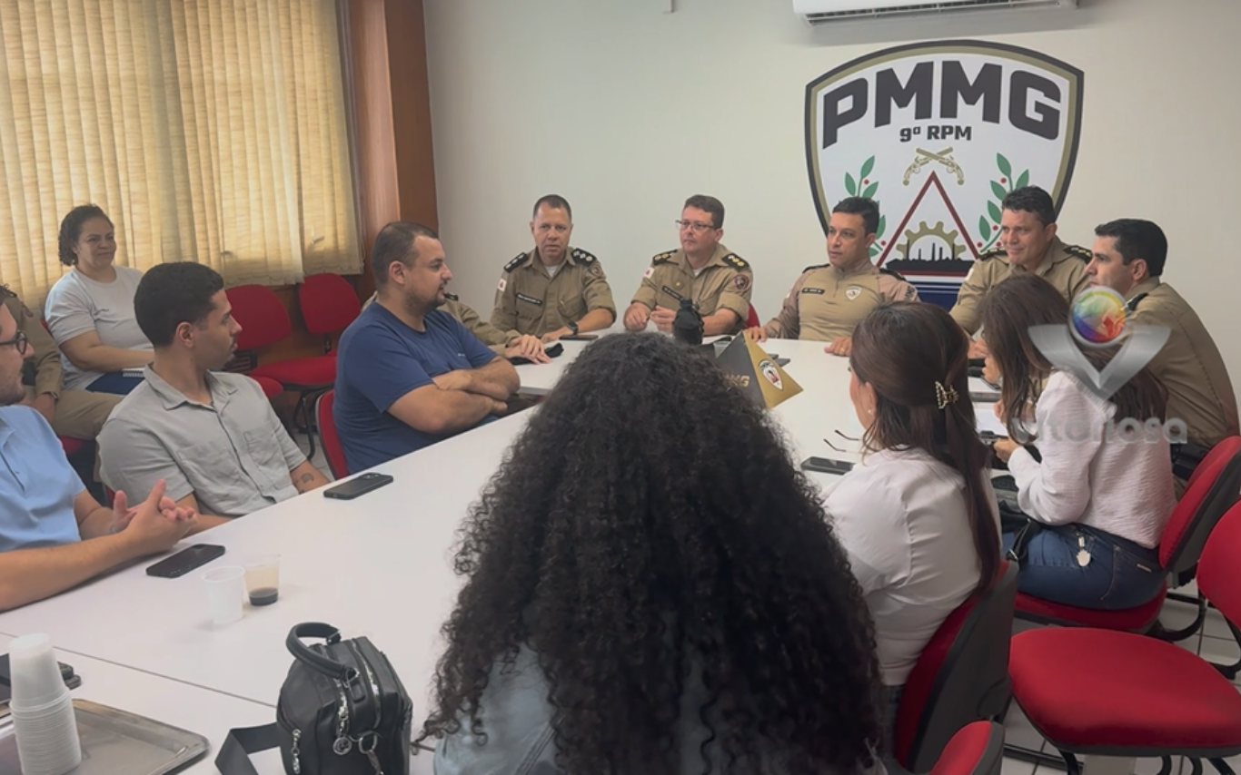 Café com a Imprensa da Polícia Militar de Uberlândia