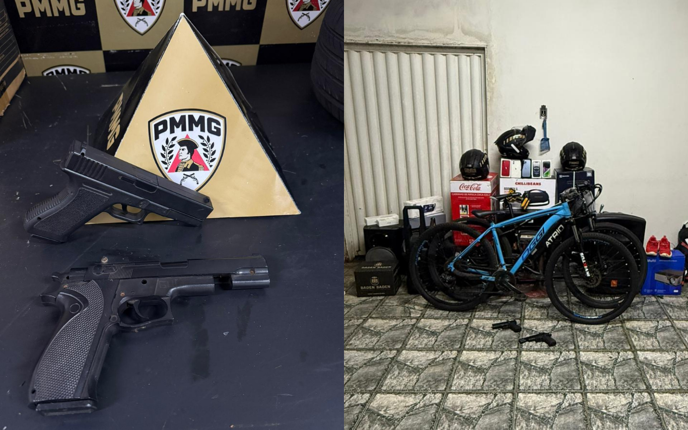 Dupla perseguição policial termina com ladrões presos em Uberlândia