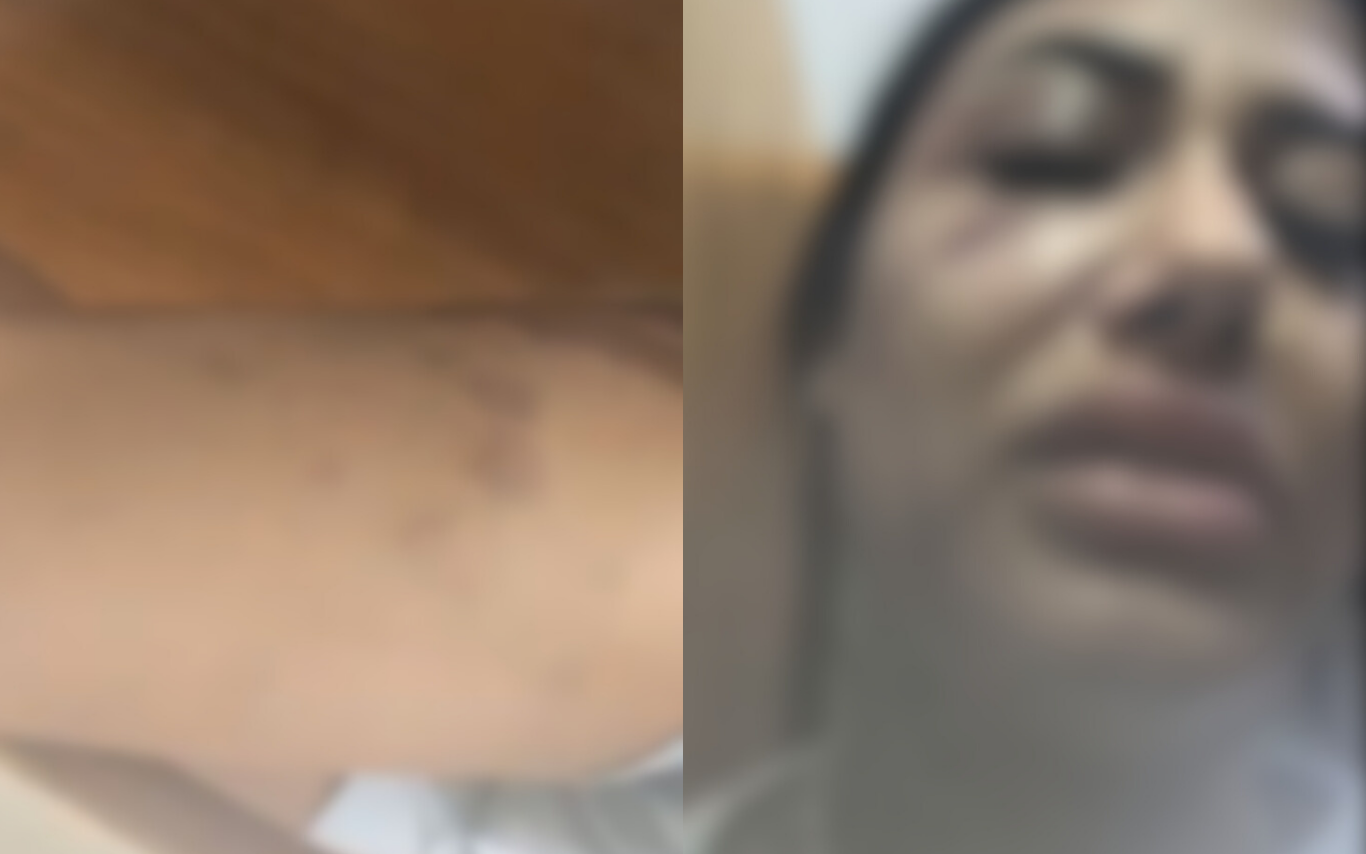 Fisiculturista agride mulher e é preso