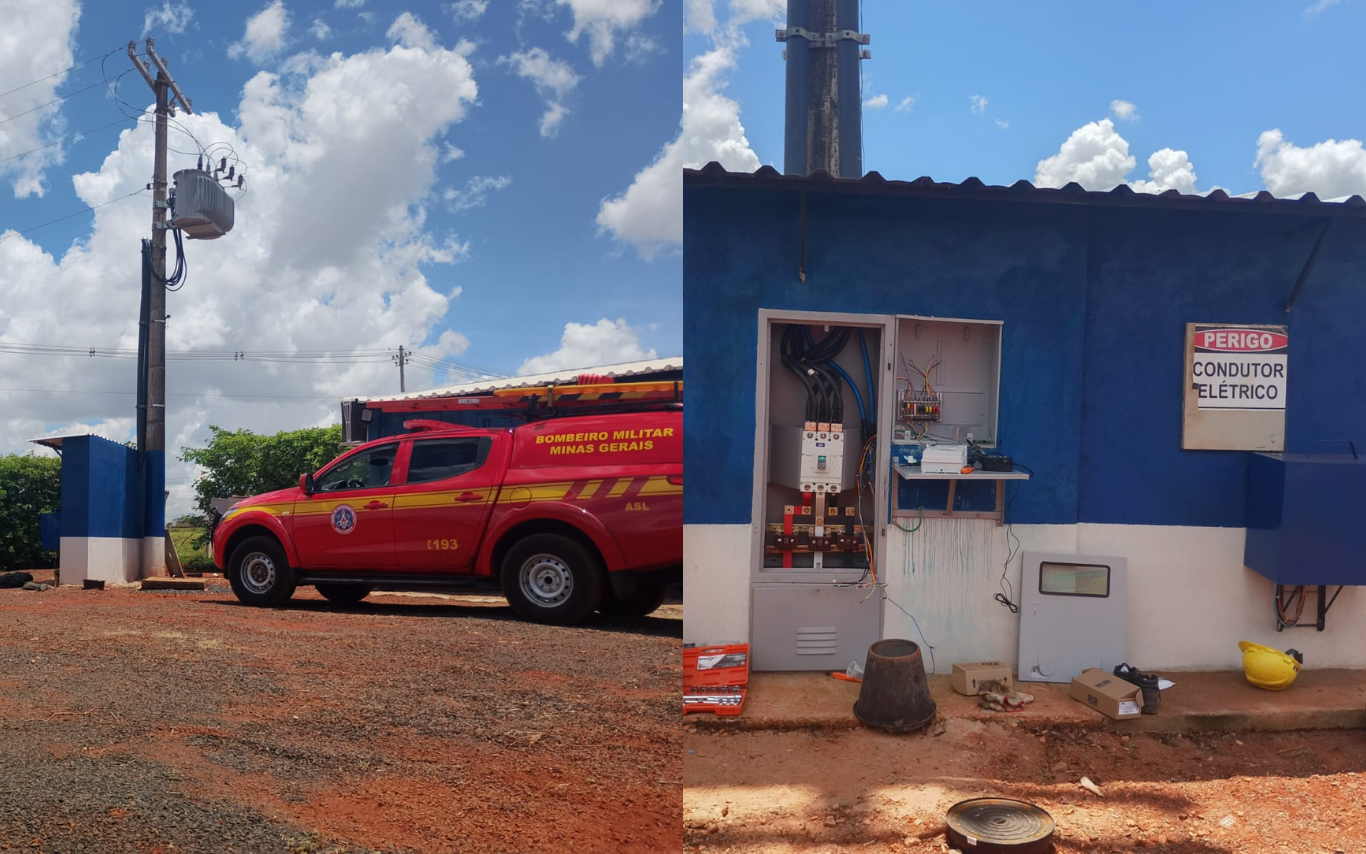 Trabalhador é eletrocutado durante serviço em Uberlândia