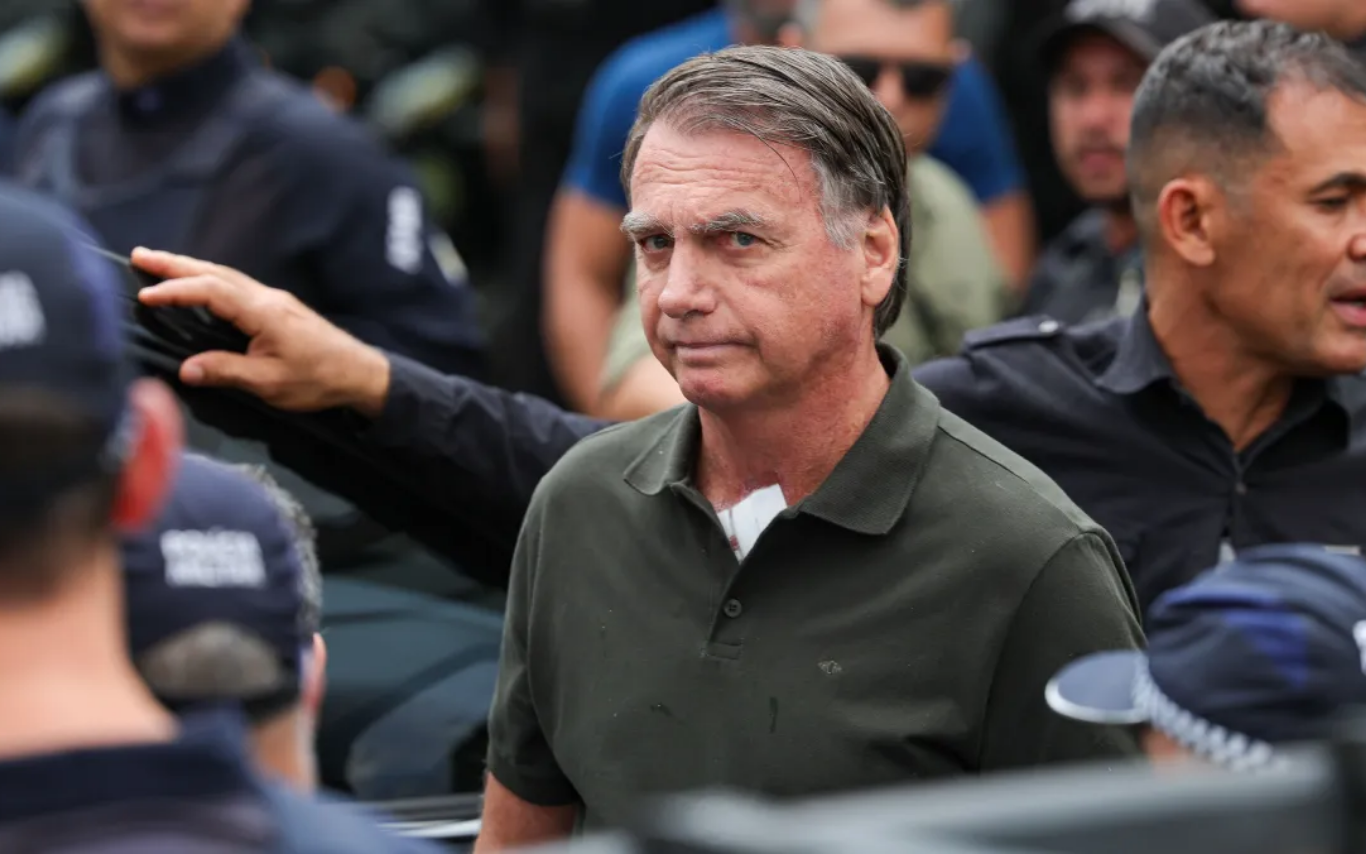 O ex-presidente Jair Bolsonaro (PL)
