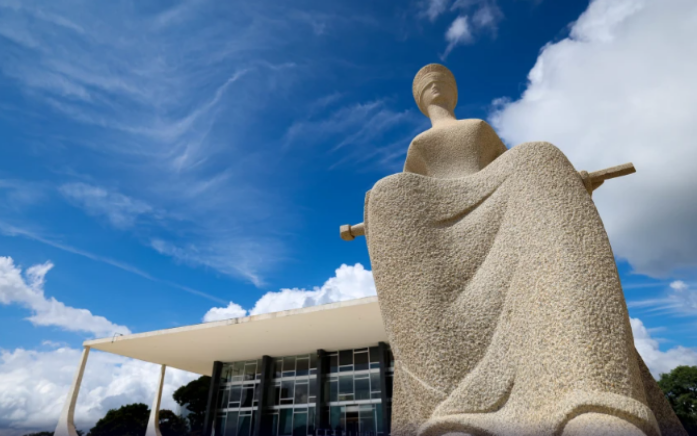 A fachada do Supremo Tribunal Federal (STF)