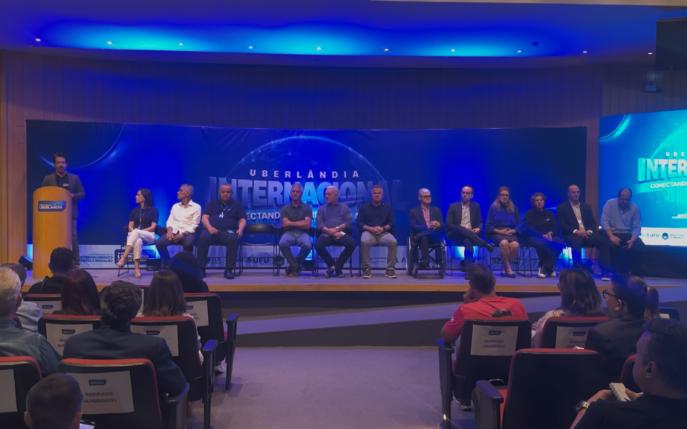 Evento de lançamento do programa Uberlândia Internacional