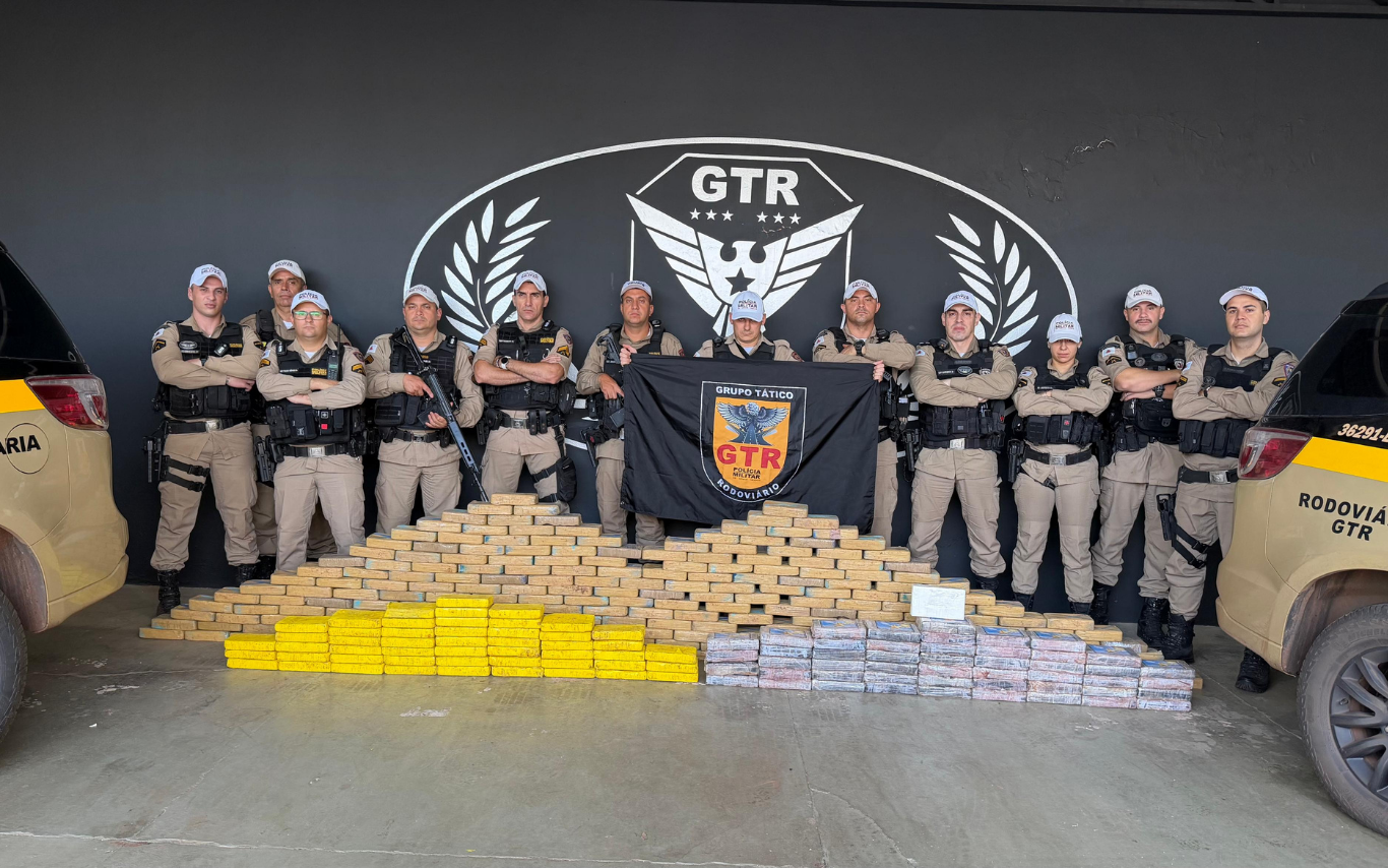 Apreensão de cocaína na MGC-497